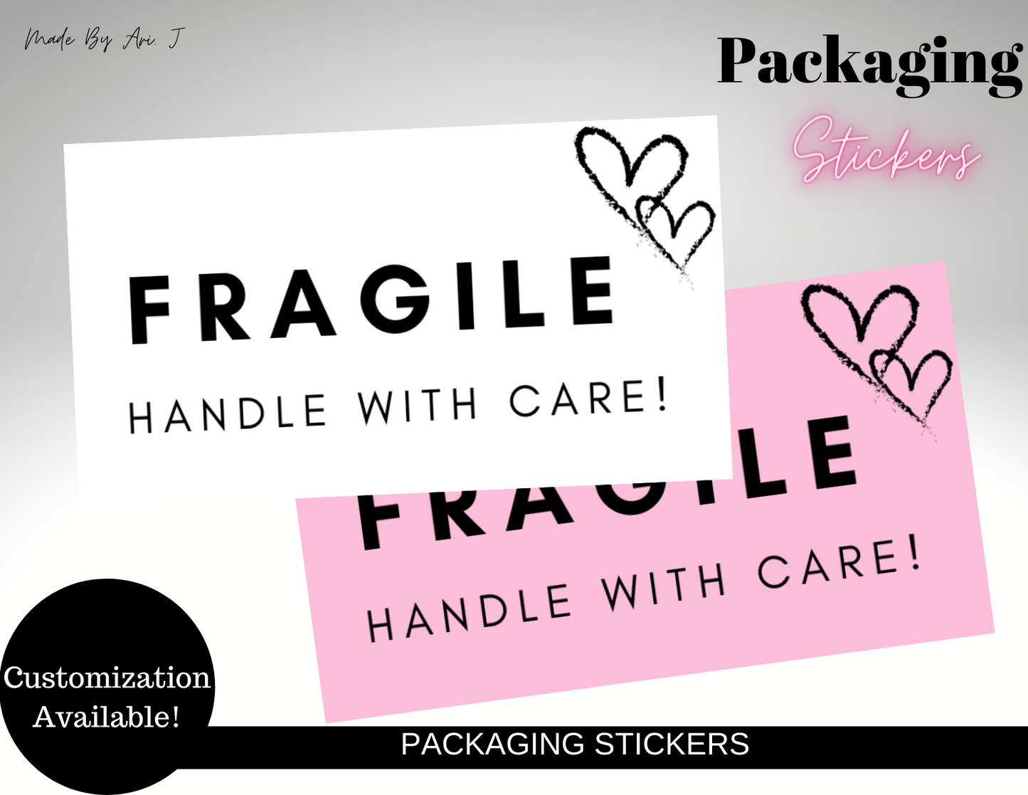 Fragile Packaging Stickers