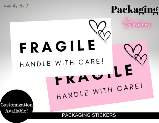 Fragile Packaging Stickers